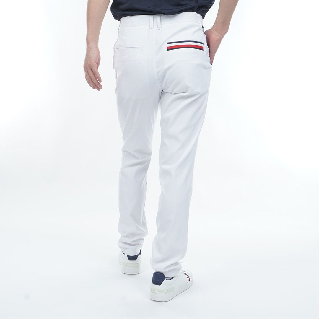 TommyHilfigerGolf トミー ヒルフィガー メンズ ゴルフウェア パンツ THMA619 ホワイト 詳細2