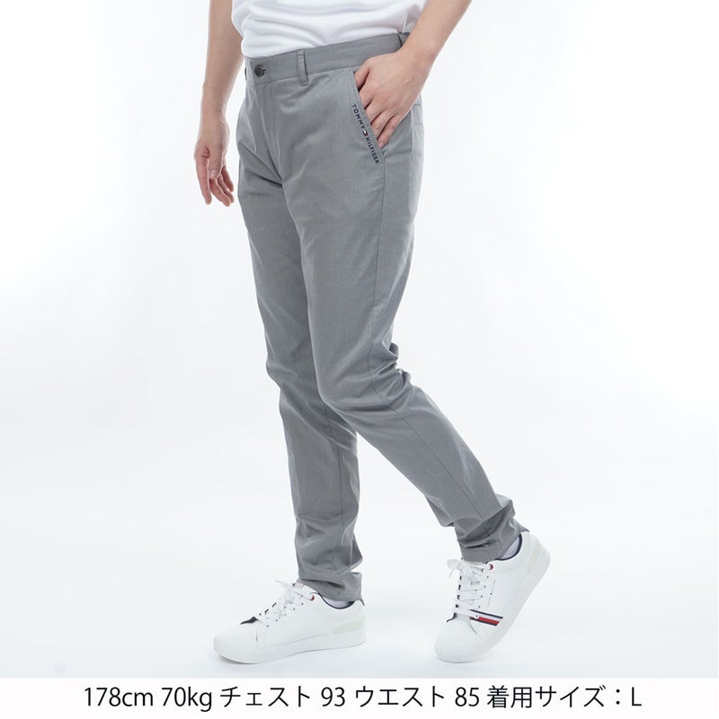 TommyHilfigerGolf トミー ヒルフィガー メンズ ゴルフウェア パンツ THMA619 グレー 詳細1