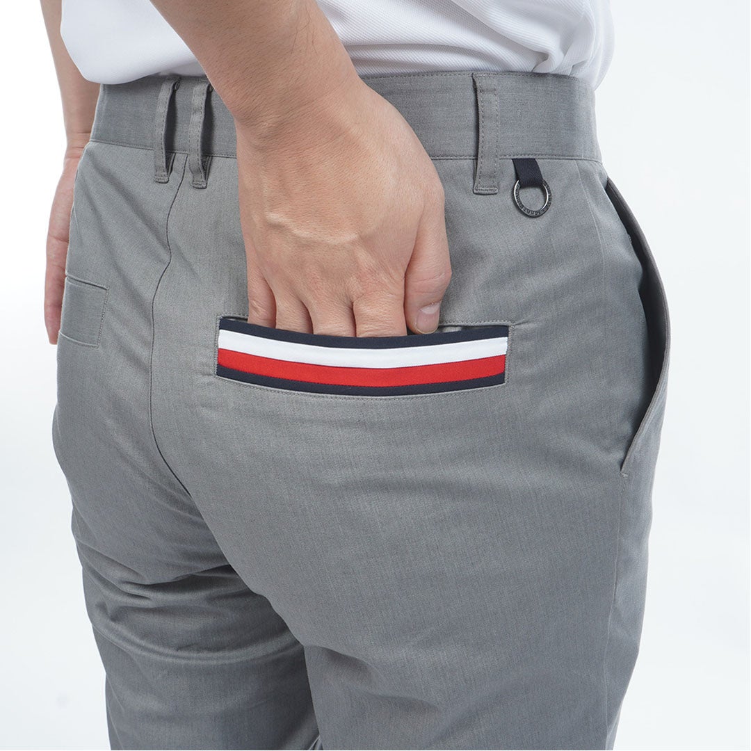 TommyHilfigerGolf トミー ヒルフィガー メンズ ゴルフウェア パンツ THMA619 グレー 詳細6