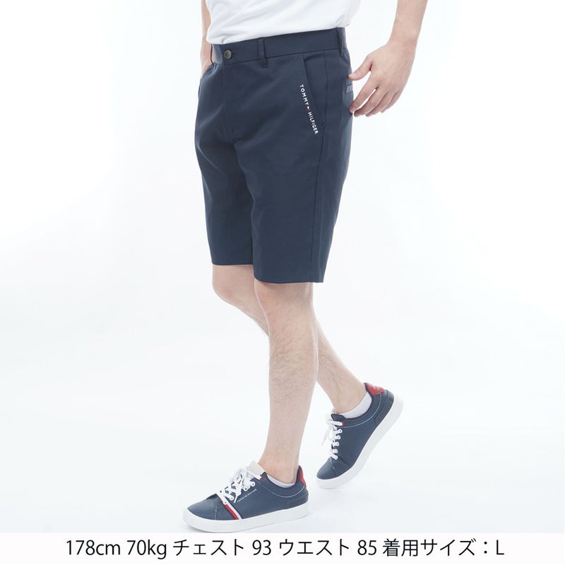 TommyHilfigerGolf トミー ヒルフィガー メンズ ゴルフウェア ショートパンツ THMA620 ネイビー 詳細1