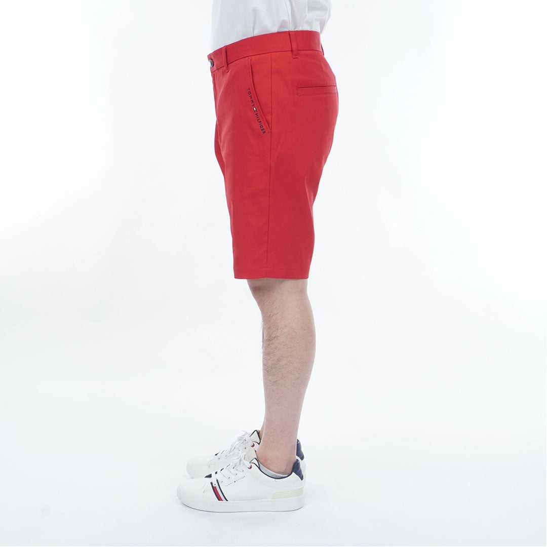 TommyHilfigerGolf トミー ヒルフィガー メンズ ゴルフウェア ショートパンツ THMA620 レッド 詳細2