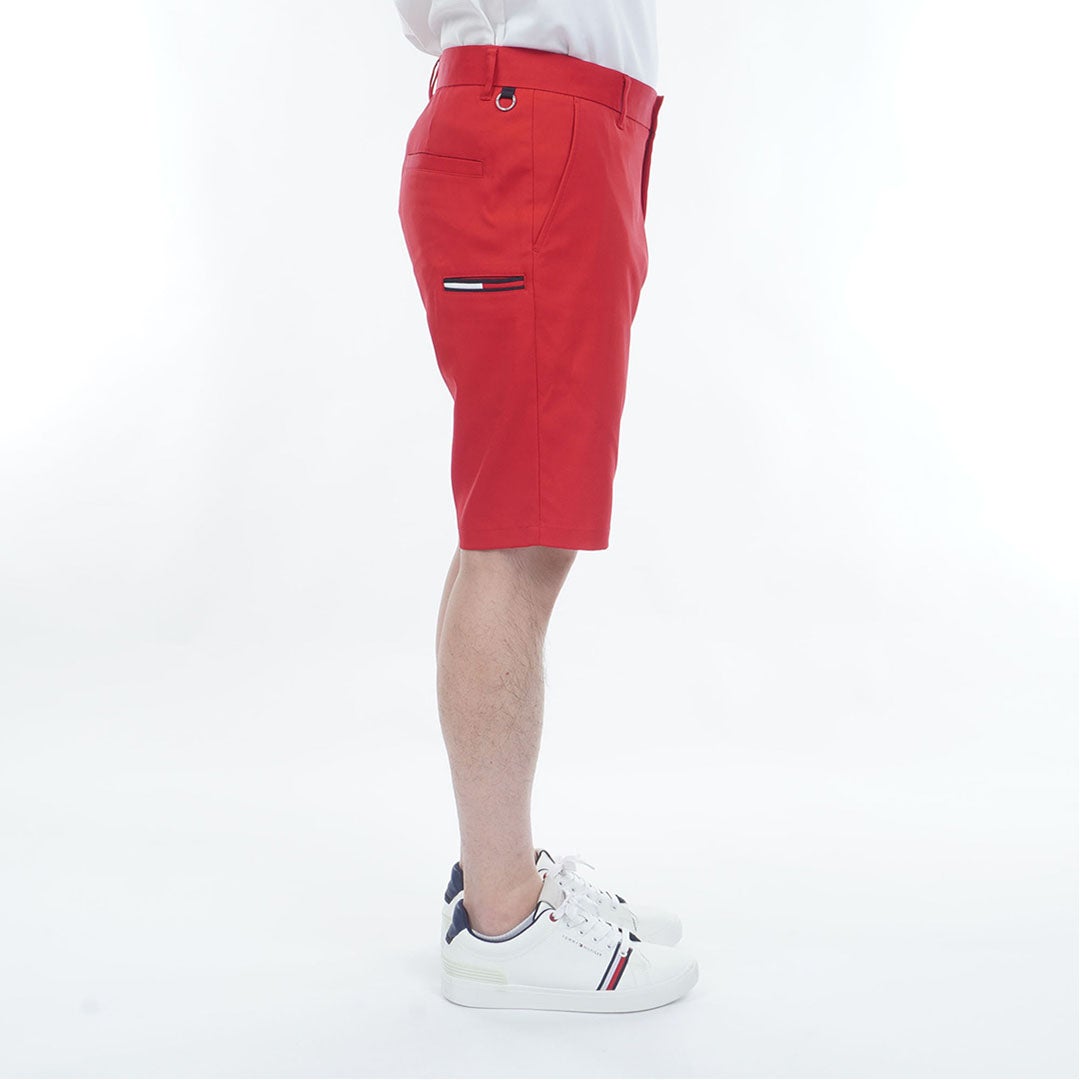 TommyHilfigerGolf トミー ヒルフィガー メンズ ゴルフウェア ショートパンツ THMA620 レッド 詳細4