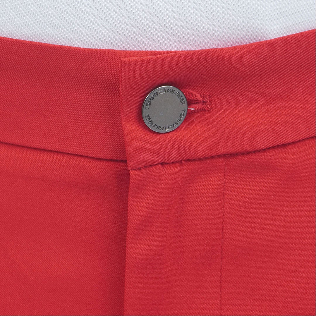 TommyHilfigerGolf トミー ヒルフィガー メンズ ゴルフウェア ショートパンツ THMA620 レッド 詳細8