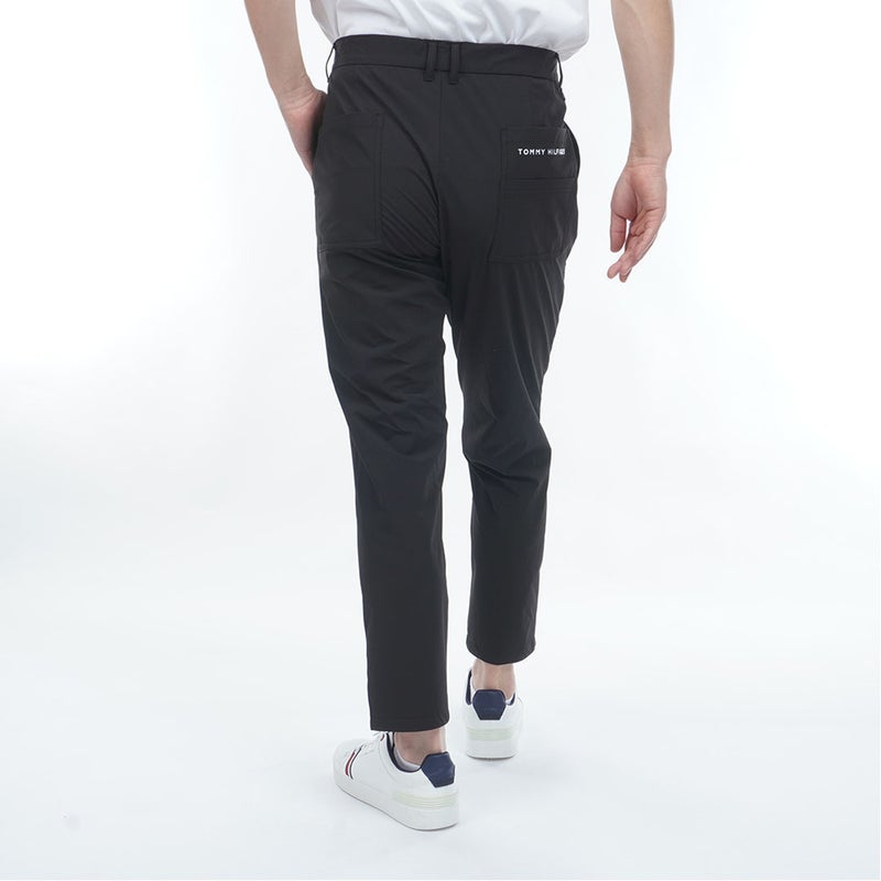TommyHilfigerGolf トミー ヒルフィガー メンズ ゴルフウェア パンツ THMA624 ブラック 詳細2
