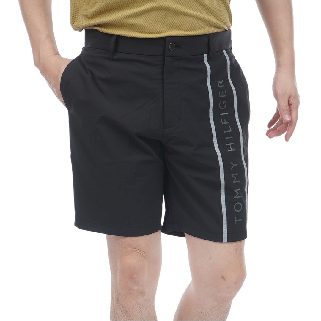 TommyHilfigerGolf トミー ヒルフィガー メンズ ゴルフウェア ショートパンツ THMA625 ブラック