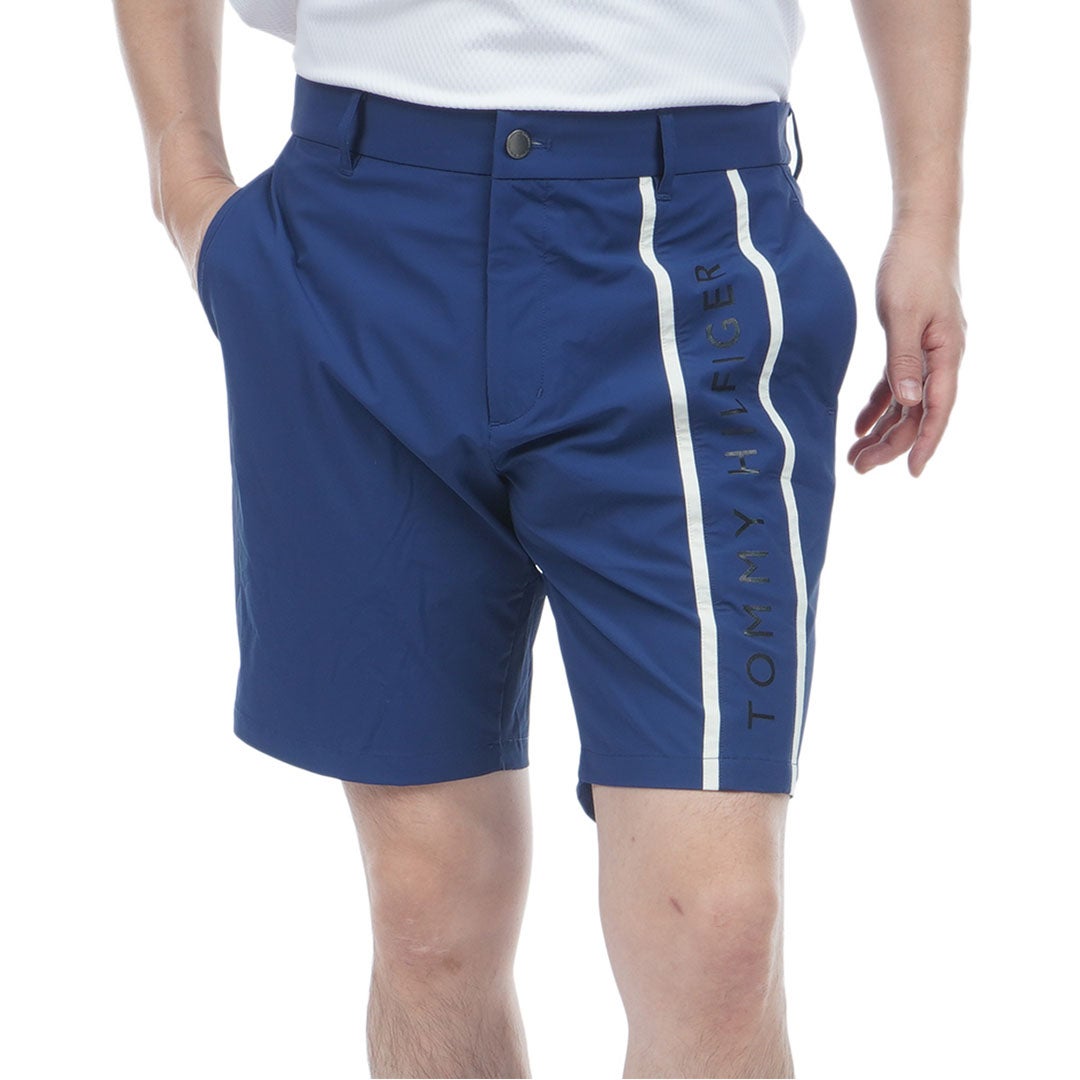 TommyHilfigerGolf トミー ヒルフィガー メンズ ゴルフウェア ショートパンツ THMA625 ディープブルー