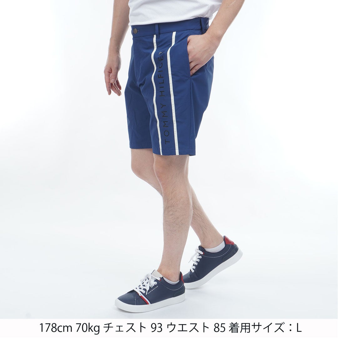 TommyHilfigerGolf トミー ヒルフィガー メンズ ゴルフウェア ショートパンツ THMA625 ディープブルー 詳細1