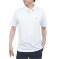 TommyHilfigerGolf トミー ヒルフィガー メンズ ゴルフウェア 半袖 ポロシャツ THMA631 ホワイト