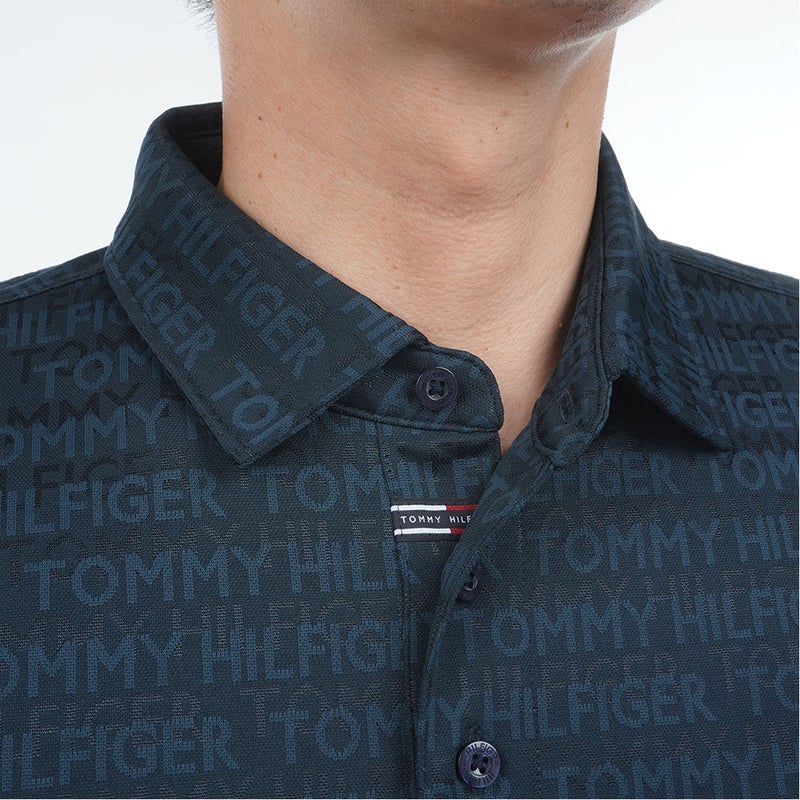 TommyHilfigerGolf トミー ヒルフィガー メンズ ゴルフウェア 半袖 ポロシャツ THMA631 ネイビー 詳細6