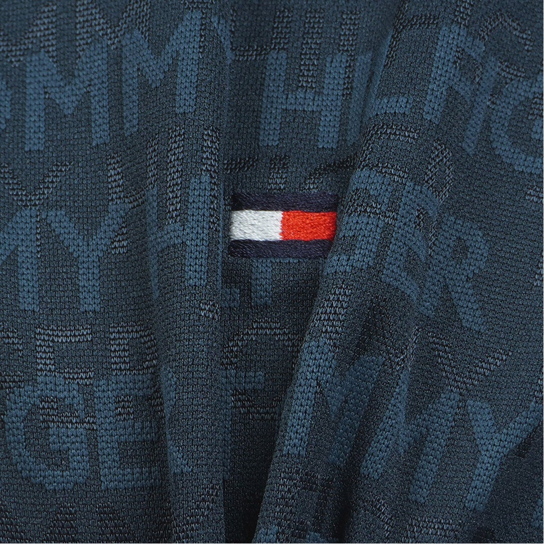 TommyHilfigerGolf トミー ヒルフィガー メンズ ゴルフウェア 半袖 ポロシャツ THMA631 ネイビー 詳細7