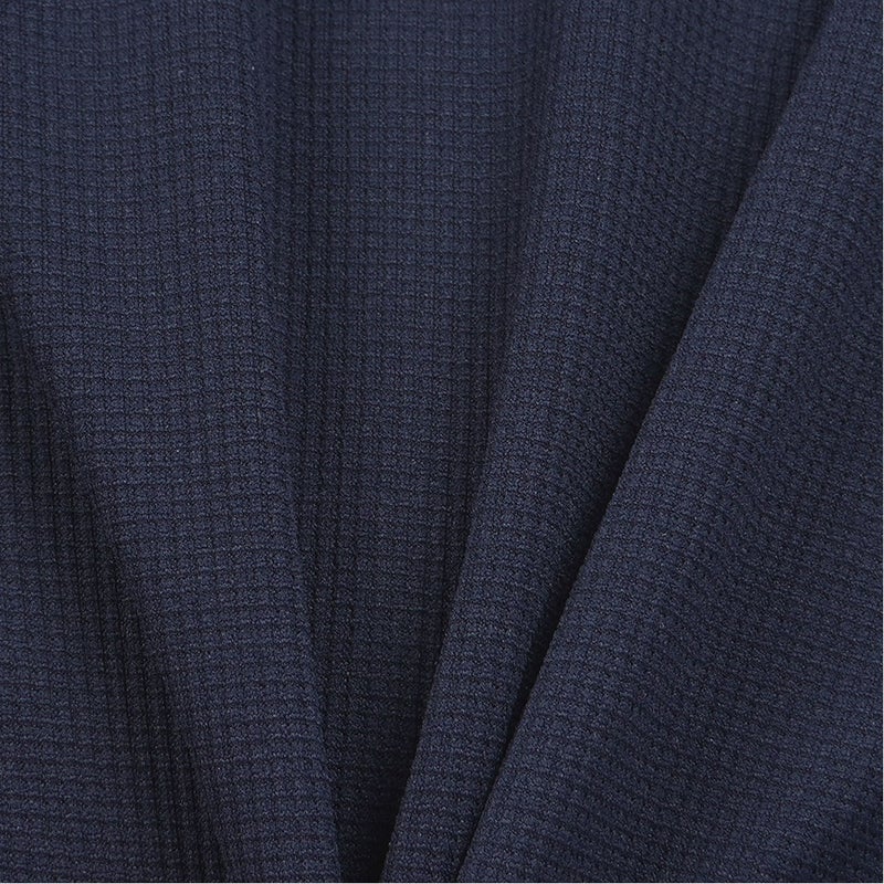 トミー ヒルフィガー ゴルフ TOMMY HILFIGER GOLF メンズ レイブロックワッフル 半袖シャツ THMA633 ネイビー