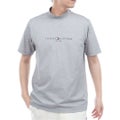 トミー ヒルフィガー ゴルフ TOMMY HILFIGER GOLF メンズ レイブロックワッフル 半袖モックシャツ THMA634 グレー
