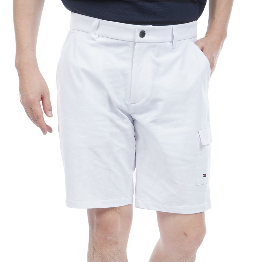 TommyHilfigerGolf トミー ヒルフィガー メンズ ゴルフウェア ショートパンツ THMA636 ホワイト