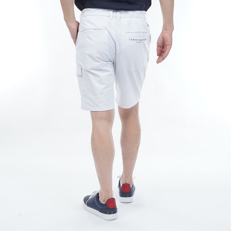 TommyHilfigerGolf トミー ヒルフィガー メンズ ゴルフウェア ショートパンツ THMA636 ホワイト 詳細2