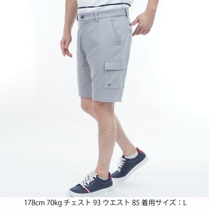 TommyHilfigerGolf トミー ヒルフィガー メンズ ゴルフウェア ショートパンツ THMA636 グレー 詳細1