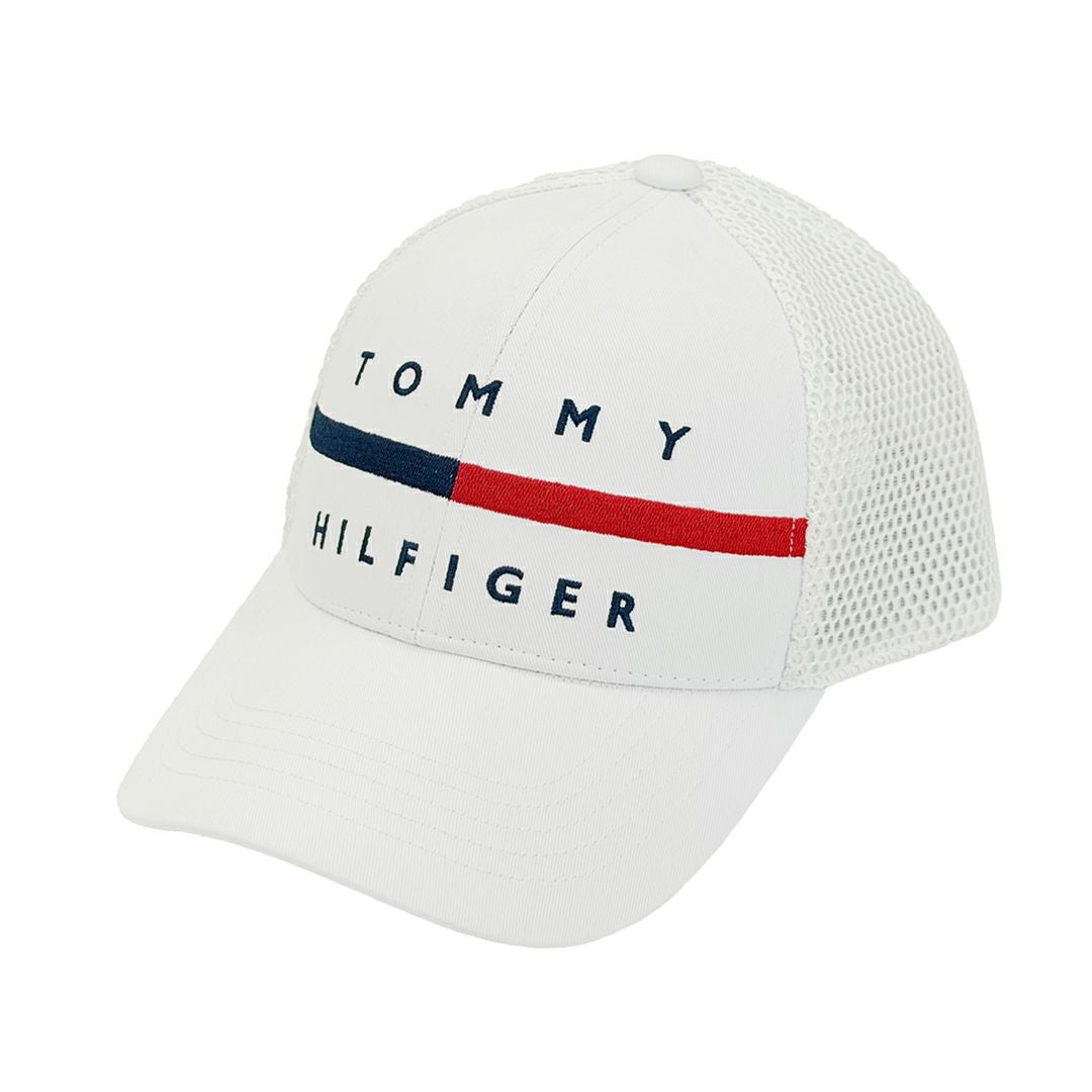 トミー ヒルフィガー ゴルフ TOMMY HILFIGER GOLF メンズ レディース ユニセックス キャップ エアメッシュ THMB6S01 ホワイト