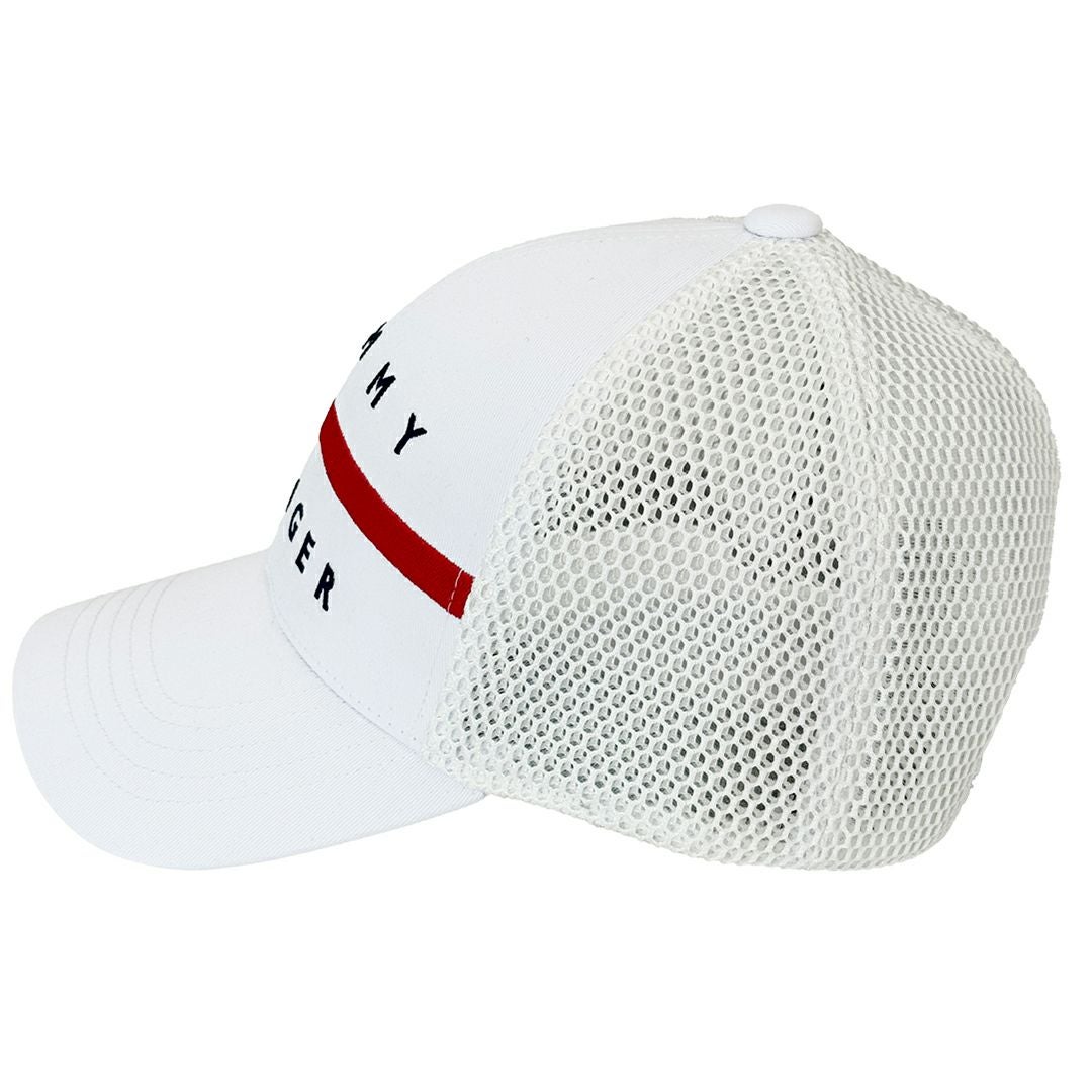 トミー ヒルフィガー ゴルフ TOMMY HILFIGER GOLF メンズ レディース ユニセックス キャップ エアメッシュ THMB6S01 ホワイト