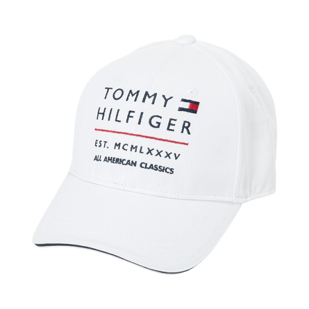 トミー ヒルフィガー ゴルフ TOMMY HILFIGER GOLF メンズ レディース ユニセックス キャップ ツイル THMB6S03 ホワイト