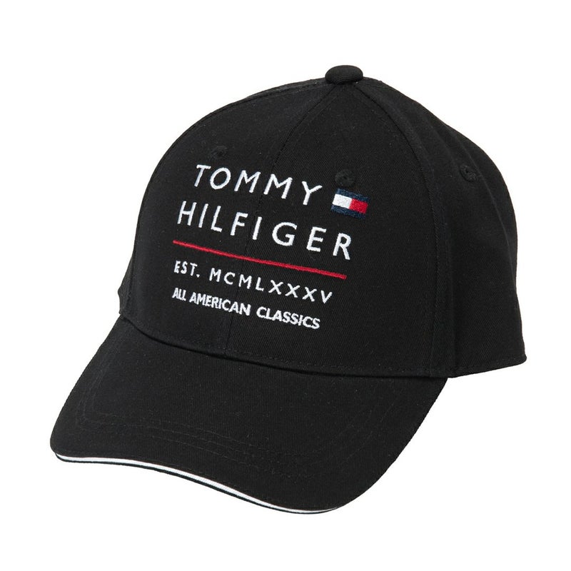 トミー ヒルフィガー ゴルフ TOMMY HILFIGER GOLF メンズ レディース ユニセックス キャップ ツイル THMB6S03 ブラック