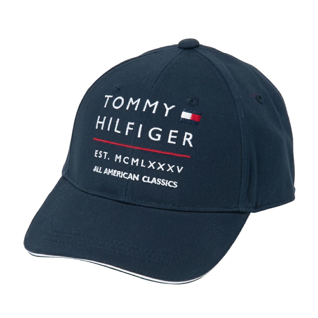 トミー ヒルフィガー ゴルフ TOMMY HILFIGER GOLF メンズ レディース ユニセックス キャップ ツイル THMB6S03 ネイビー