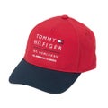 トミー ヒルフィガー ゴルフ TOMMY HILFIGER GOLF レディース キャップ ツイル THMB6S04 レッド