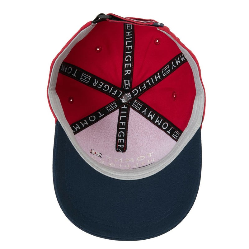 トミー ヒルフィガー ゴルフ TOMMY HILFIGER GOLF レディース キャップ ツイル THMB6S04 レッド