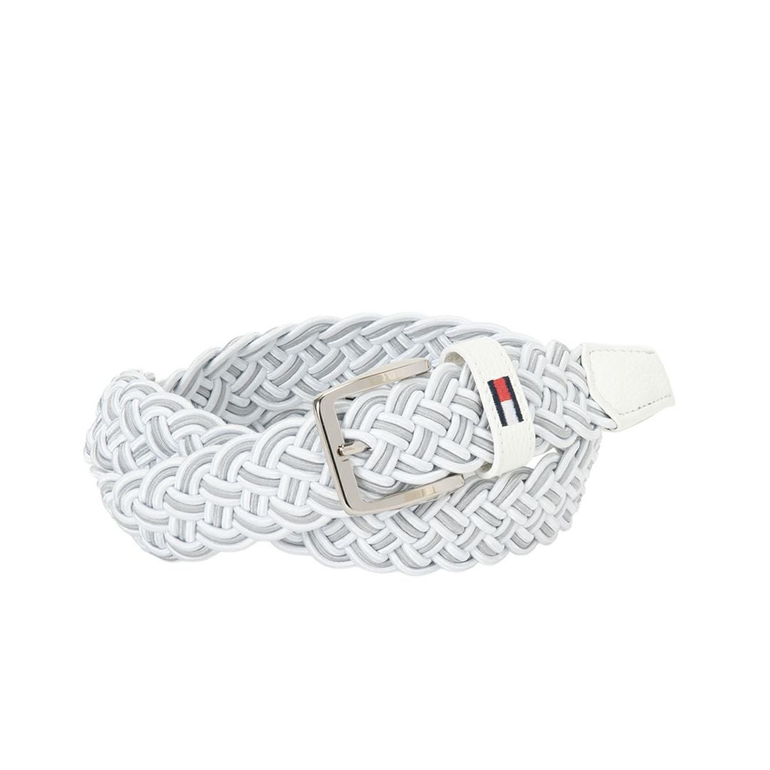 トミー ヒルフィガー ゴルフ TOMMY HILFIGER GOLF メンズ レディース ユニセックス ベルト ラバーメッシュ THMB6SV2 ホワイト