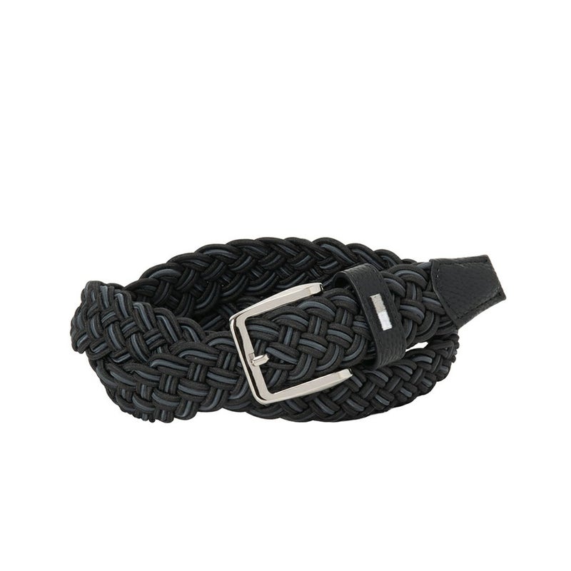 トミー ヒルフィガー ゴルフ TOMMY HILFIGER GOLF メンズ レディース ユニセックス ベルト ラバーメッシュ THMB6SV2 ブラック