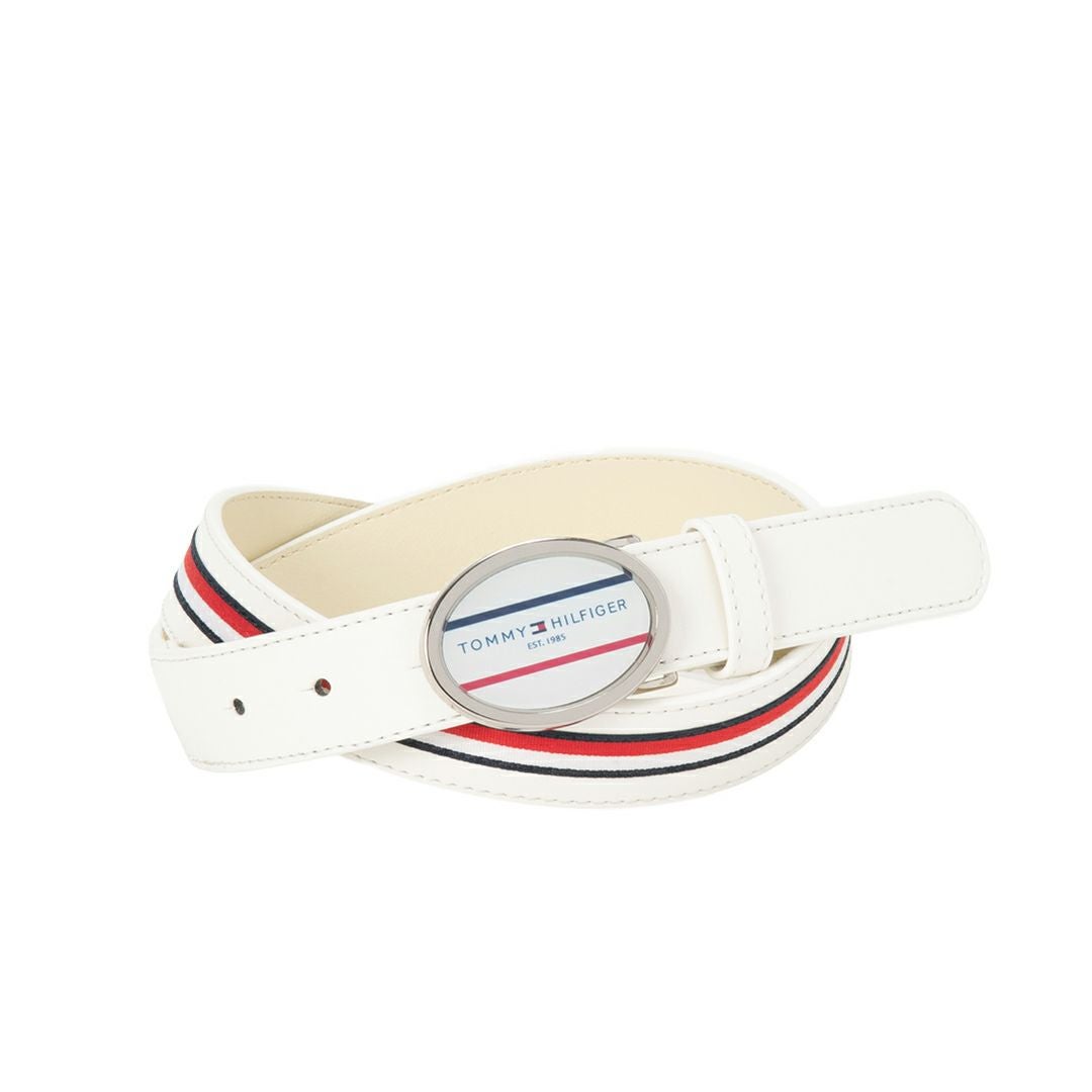 トミー ヒルフィガー ゴルフ TOMMY HILFIGER GOLF レディース ベルト THMB6SV4 ホワイト