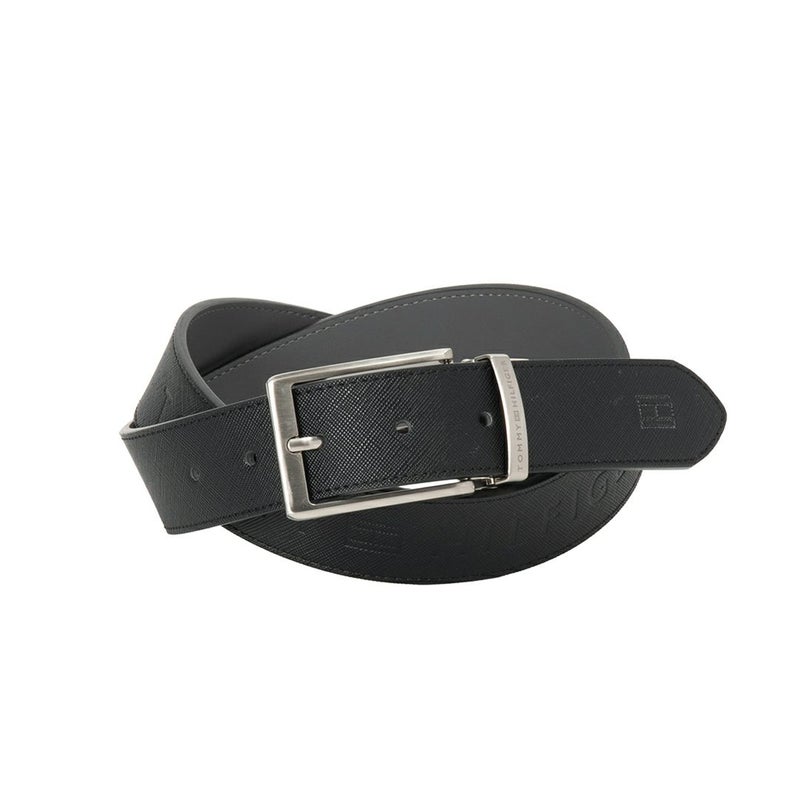 トミー ヒルフィガー ゴルフ TOMMY HILFIGER GOLF メンズ レディース ユニセックス ベルト リバーシブル THMB6SV6 ブラック