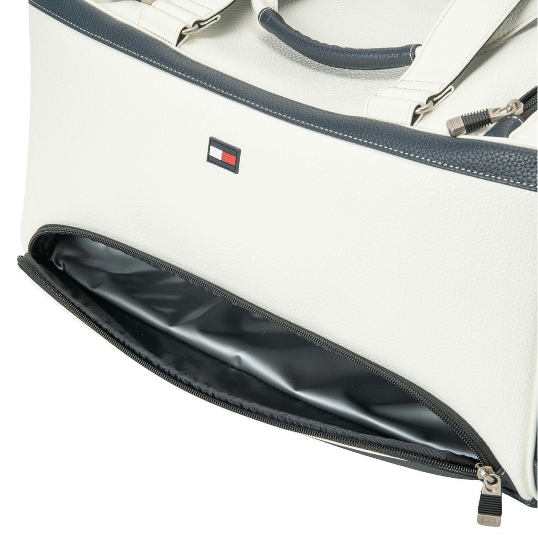 TommyHilfigerGolf トミー ヒルフィガーゴルフ ユニセックス メンズ レディース ボストンバッグ FACE THMG6SB1 ホワイト 詳細4
