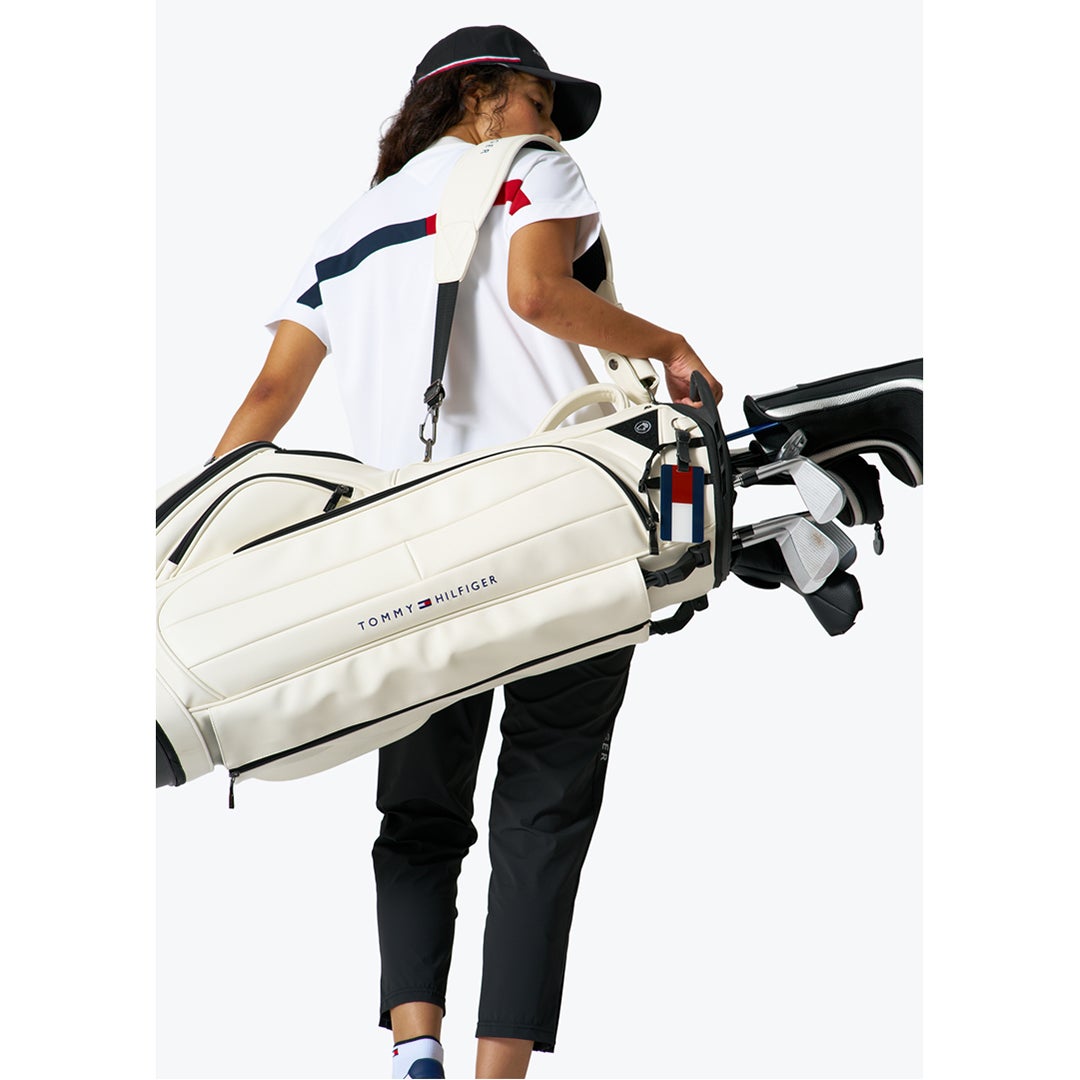 TommyHilfigerGolf トミー ヒルフィガー ユニセックス メンズ レディース キャディバッグ THMG6SC5 ホワイト 