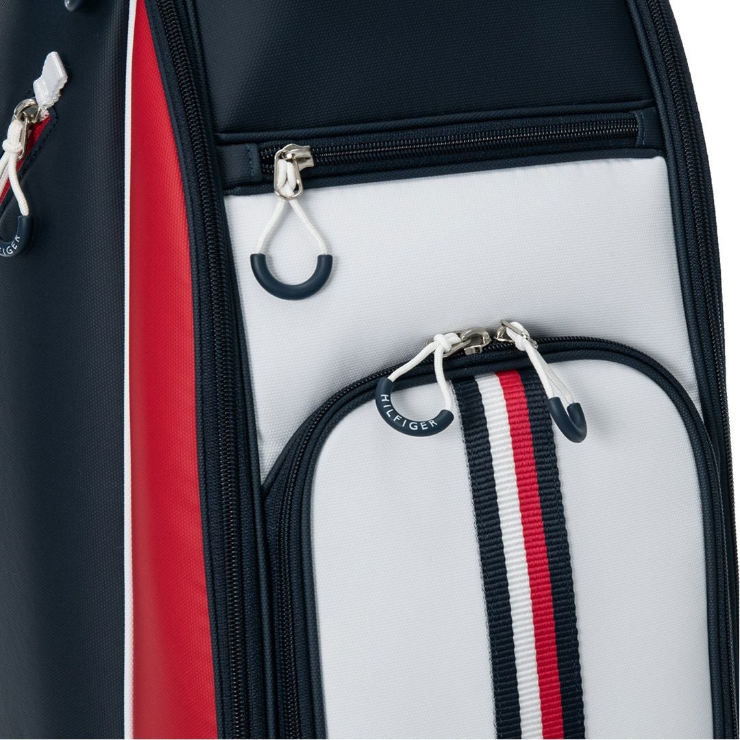   トミーヒルフィガー ゴルフカートバッグ ファスナー TOMMY HILFIGER GOLF（トミー ヒルフィガー ゴルフ） トミー