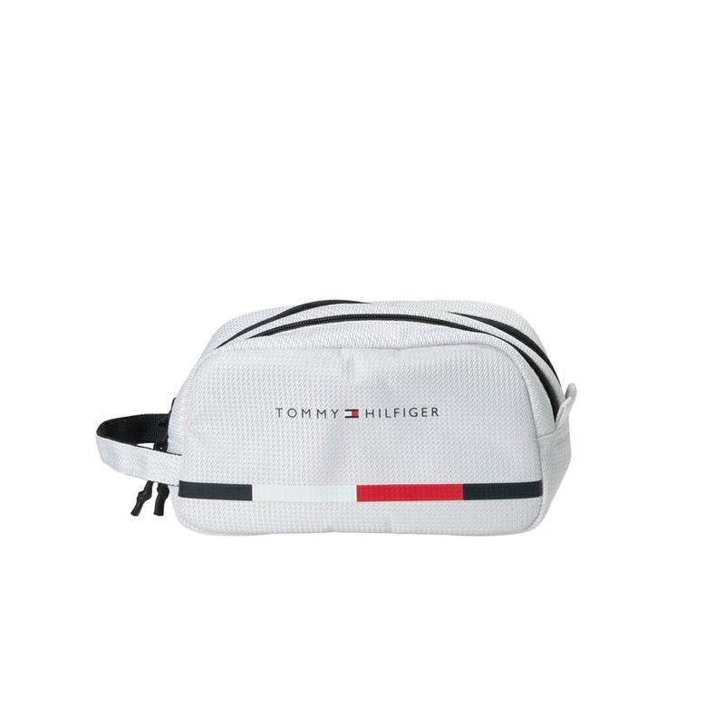 トミー ヒルフィガー ゴルフ TOMMY HILFIGER GOLF メンズ レディース ユニセックス ポーチ シグネチャー THMG6SEC ホワイト