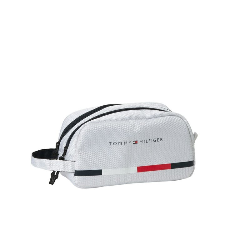 トミー ヒルフィガー ゴルフ TOMMY HILFIGER GOLF メンズ レディース ユニセックス ポーチ シグネチャー THMG6SEC ホワイト