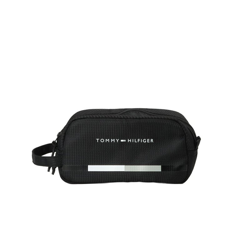 トミー ヒルフィガー ゴルフ TOMMY HILFIGER GOLF メンズ レディース ユニセックス ポーチ シグネチャー THMG6SEC ブラック
