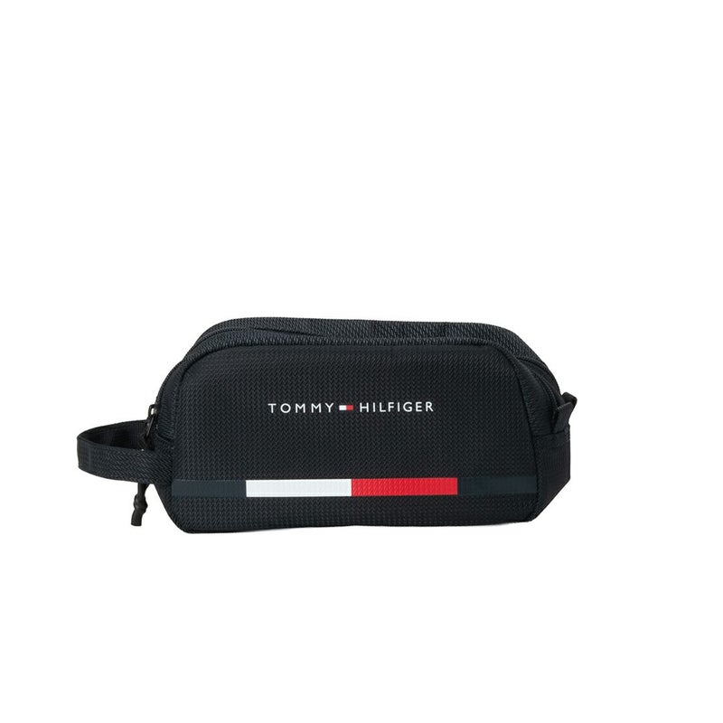 トミー ヒルフィガー ゴルフ TOMMY HILFIGER GOLF メンズ レディース ユニセックス ポーチ シグネチャー THMG6SEC ネイビー