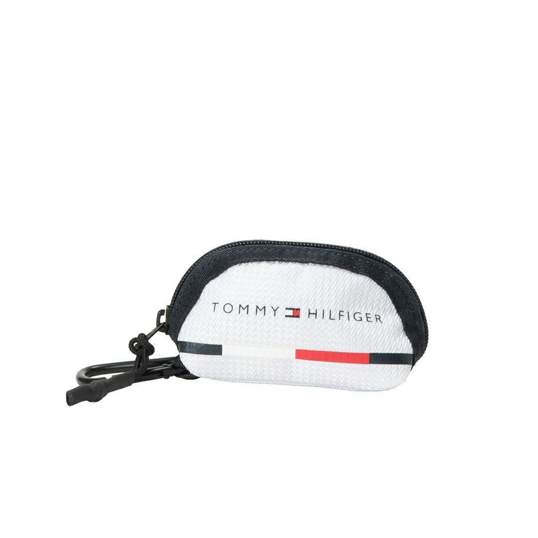 トミー ヒルフィガー ゴルフ TOMMY HILFIGER GOLF メンズ レディース ユニセックス ボールポーチ シグネチャーTHMG6SEE ホワイト