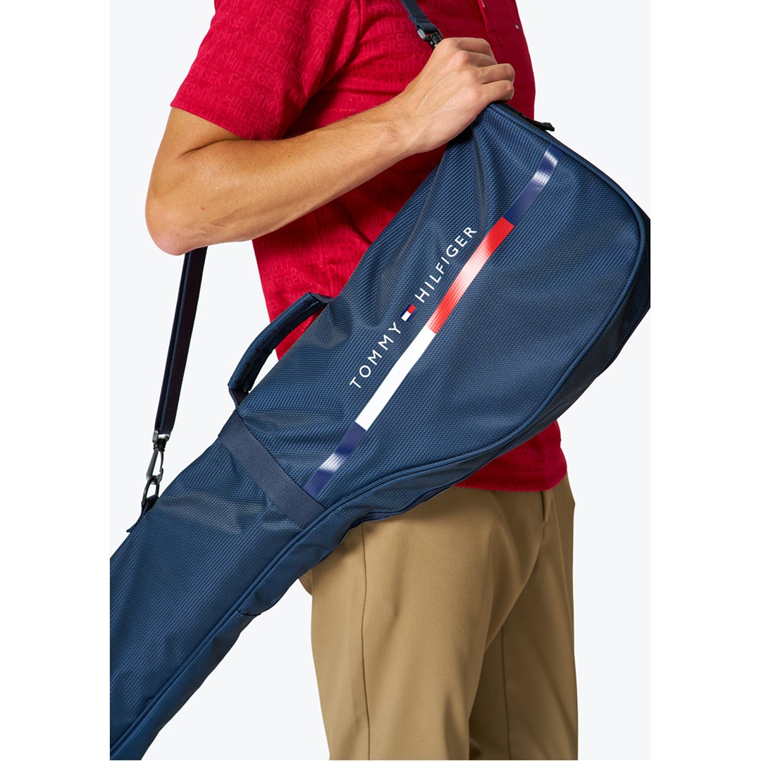 トミー ヒルフィガー ゴルフ TOMMY HILFIGER GOLF メンズ レディース ユニセックス クラブケース シグネチャー THMG6SKB ネイビー