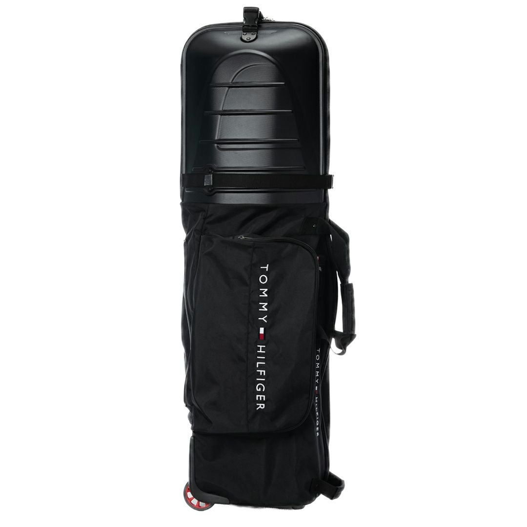トミー ヒルフィガー ゴルフ TOMMY HILFIGER GOLF メンズ レディース ユニセックス トラベルカバー ハードフードタイヤ付き THMG6SKE ブラック