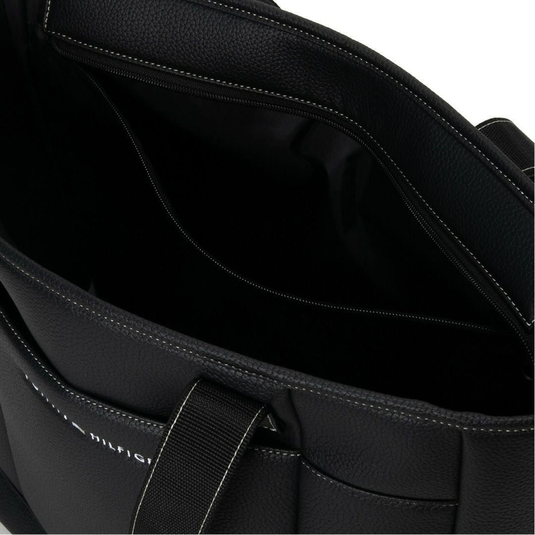 トミー ヒルフィガー ゴルフ TOMMY HILFIGER GOLF メンズ レディース ユニセックス トートバッグ FACE THMG6ST1 ブラック