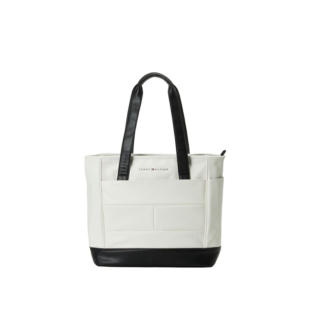 トミー ヒルフィガー ゴルフ TOMMY HILFIGER GOLF メンズ レディース ユニセックス トートバッグ ユースフル THMG6ST6 ホワイト