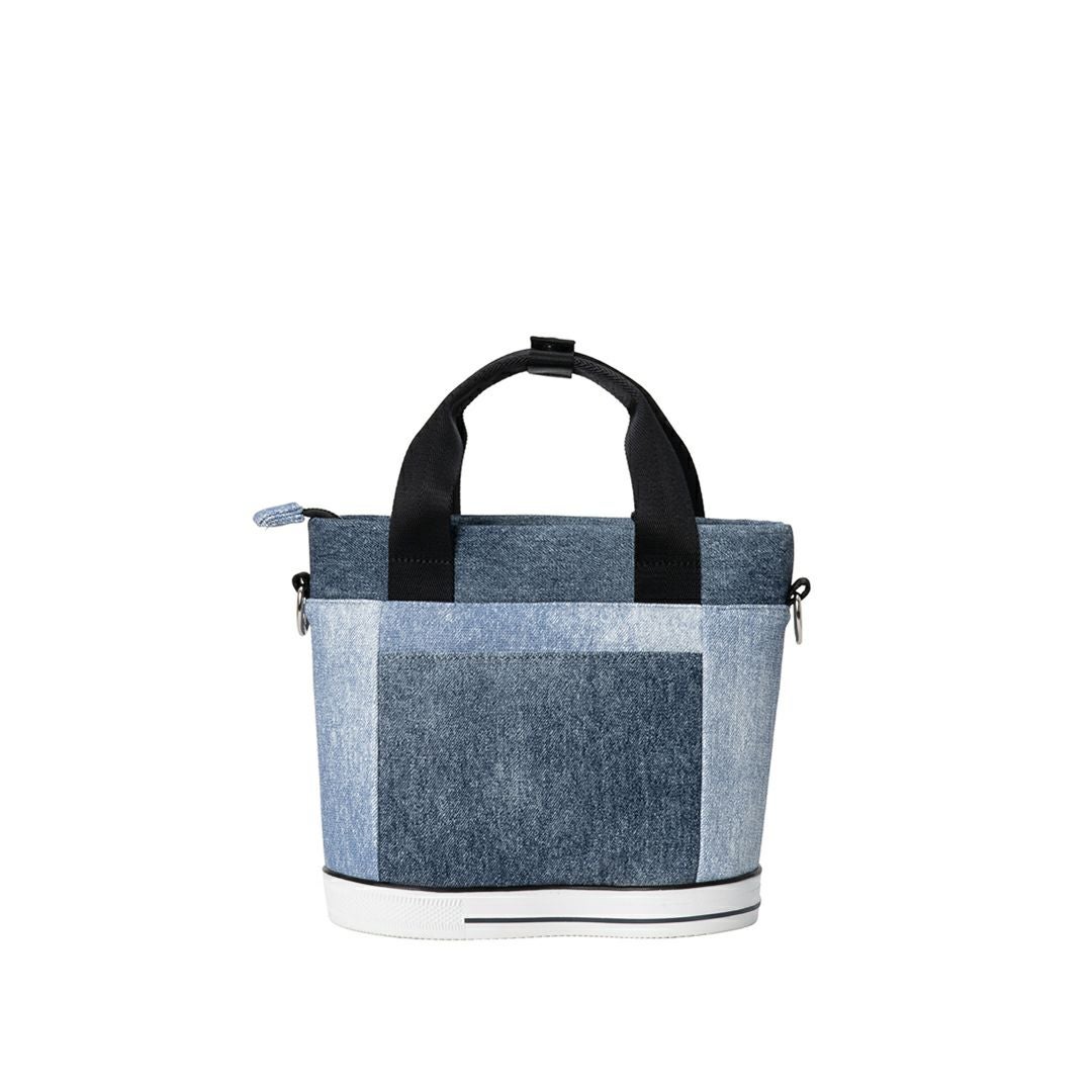 オケル OKERU メンズ レディース ユニセックス バッグ ラウンドバッグ TYPE_J デニム ブルー 詳細3