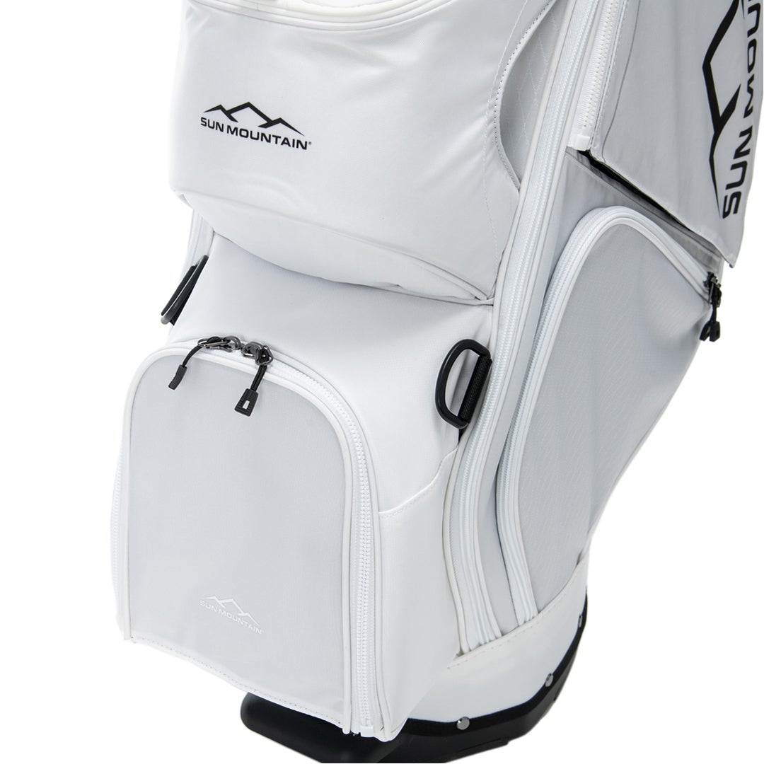 SUNMOUNTAIN サンマウンテン メンズ レディース ユニセックス キャディバッグ C-130 JC SUMG5FC2 ホワイト 詳細8
