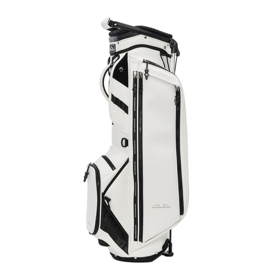 BRIEFING GOLF×SUN MOUNTAIN キャディバッグ ホワイト SUN MOUNTAIN（サンマウンテン） ゴルフ キャディバッグ スタンド