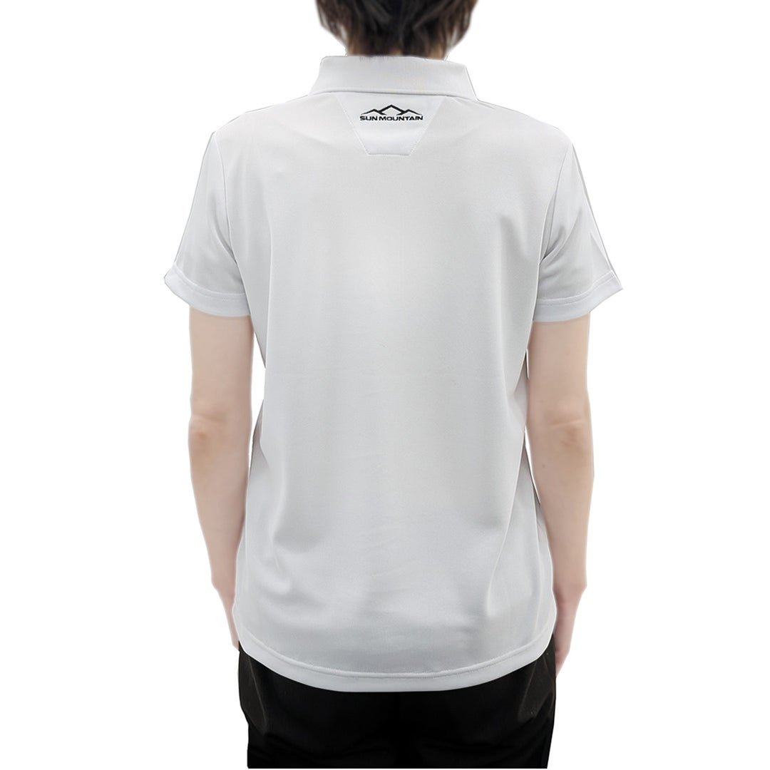 SUNMOUNTAIN サンマウンテン メンズ レディース ユニセックス WOMEN’S POLO SULA001 ホワイト 詳細4