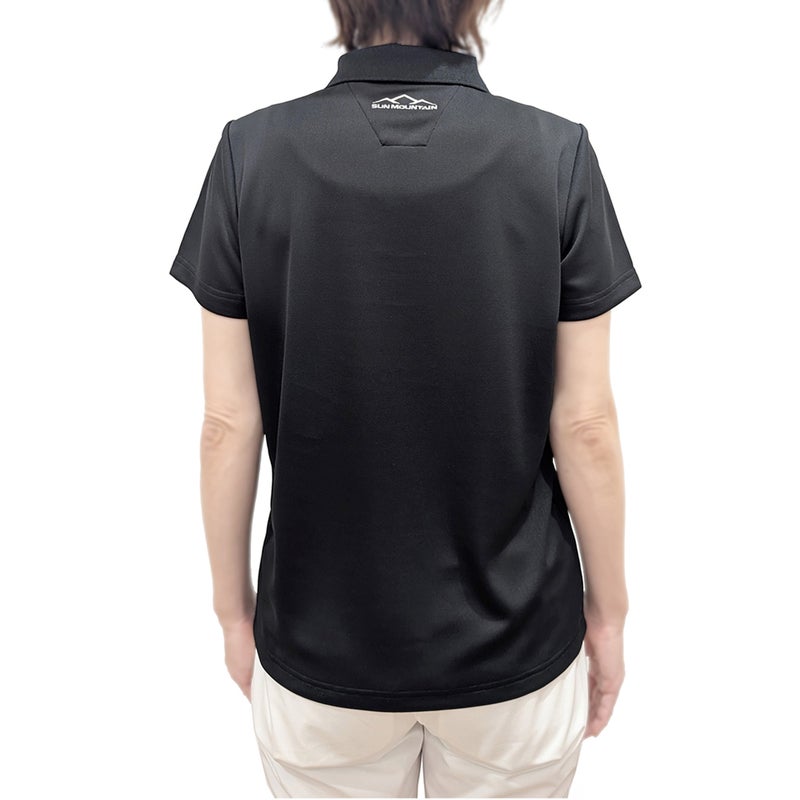 SUNMOUNTAIN サンマウンテン メンズ レディース ユニセックス WOMEN’S POLO SULA001 ブラック 詳細8