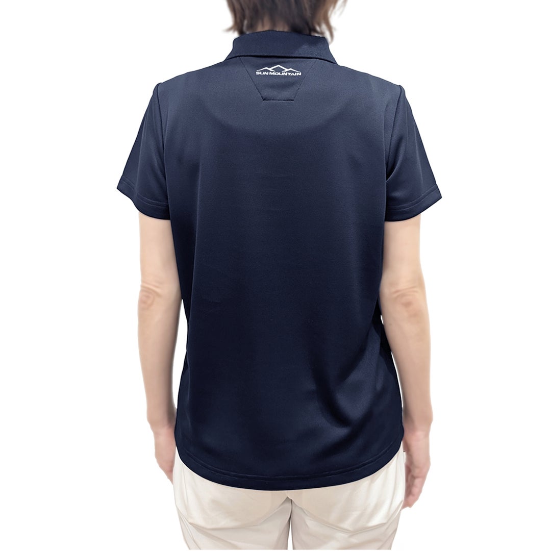SUNMOUNTAIN サンマウンテン メンズ レディース ユニセックス WOMEN’S POLO SULA001 ネイビー 詳細12
