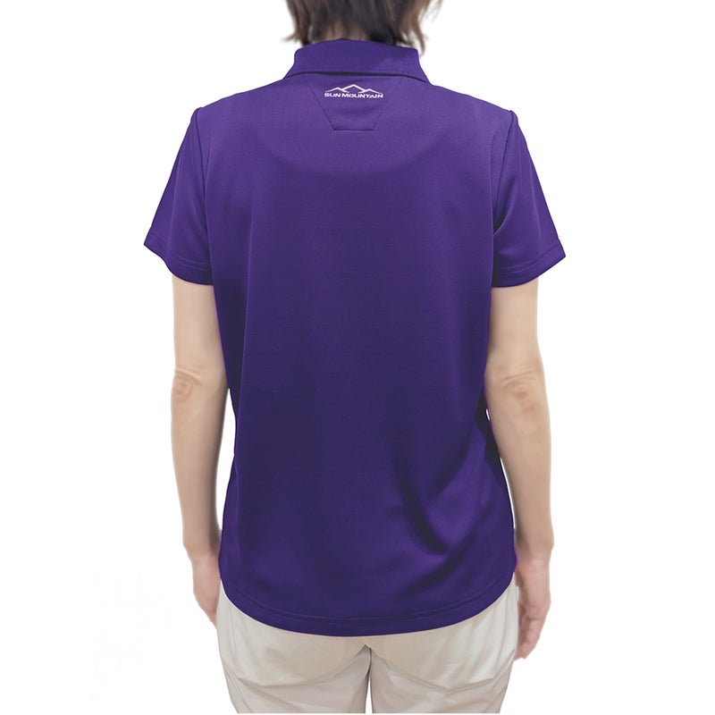 SUNMOUNTAIN サンマウンテン メンズ レディース ユニセックス WOMEN’S POLO SULA001 パープル 詳細16
