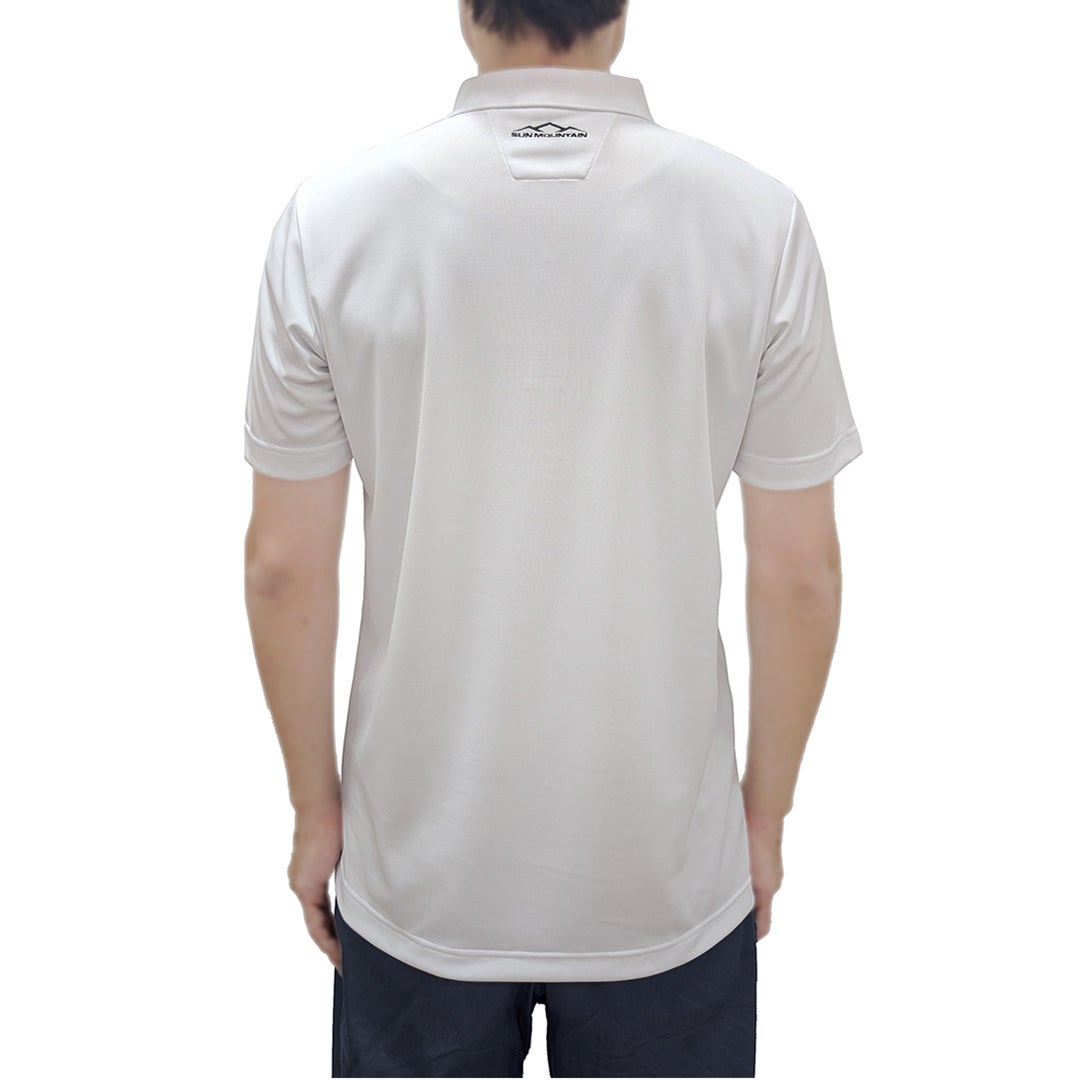 SUNMOUNTAIN サンマウンテン メンズ MEN’S POLO SUMA001 ホワイト 詳細4